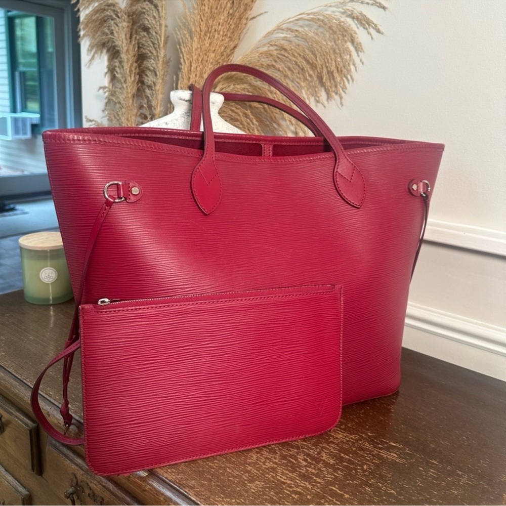 Louis Vuitton Neverfull Matching set 💖